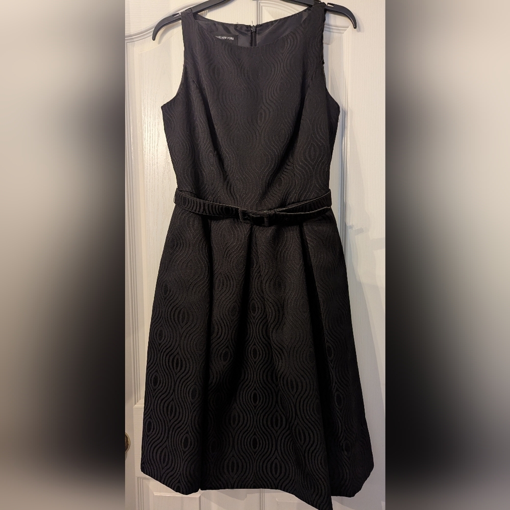 Jones New York Black Mini Dress Sleek and Stylish
